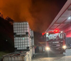 Foto: Corpo de Bombeiros Militar de Manhuaçu