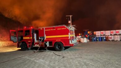 Foto: Corpo de Bombeiros Militar de Manhuaçu
