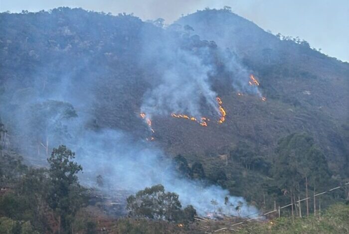 Foto: Corpo de Bombeiros Militar de Manhuaçu