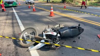 Motociclista morre em acidente na BR-116, em Miradouro — Foto: Portal Miradouro/Reprodução