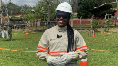 Rayane Pinheiro, eletricista da Energisa Minas Rio