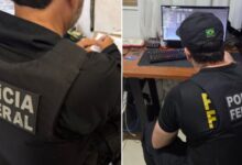 Ação incluiu, principalmente, suspeitos de cometer crimes sexuais no ambiente virtual Foto: Polícia Federal / Divulgação