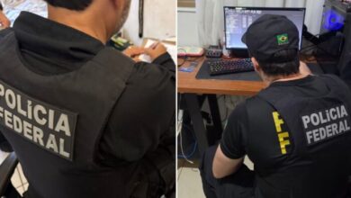 Ação incluiu, principalmente, suspeitos de cometer crimes sexuais no ambiente virtual Foto: Polícia Federal / Divulgação