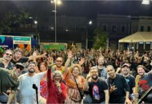 Repetindo o sucesso de 2025 a BigBand Cataguases, este ano com 20 músicos cataguasenses, fecha com chave de ouro as atrações do Festival