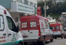 Hospital César Leite, em Manhuaçu — Foto: João Vitor Nunes/Inter TV dos Vales